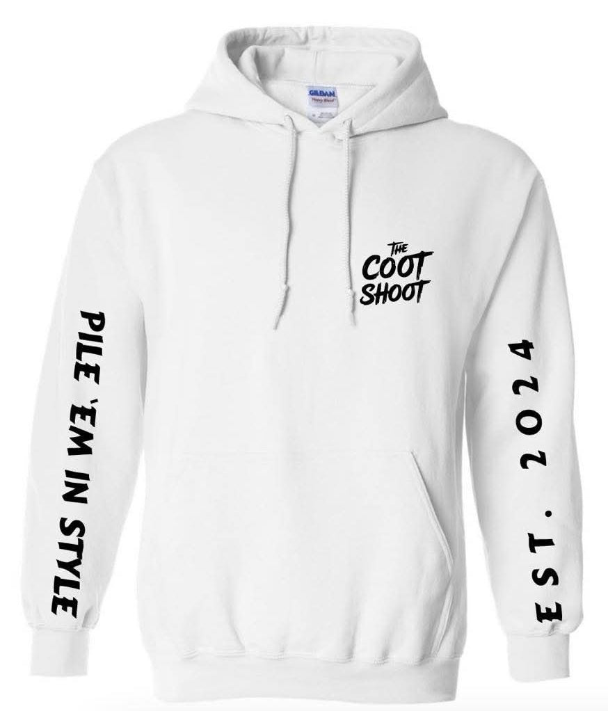 Logo Hoodie White/Black