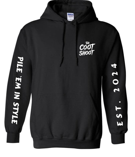 Logo Hoodie Black/White