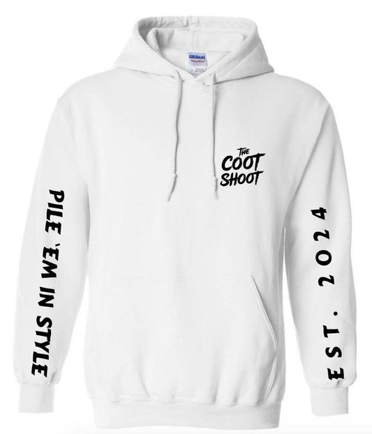 Logo Hoodie White/Black